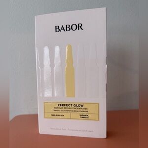 Babor Perfect Glow Ampoule Serum Concentrates - NIB - 7 ampules